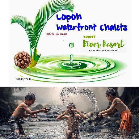 Vila Lopoh Waterfront Budget Chalets Hulu Langat Exteriér fotografie
