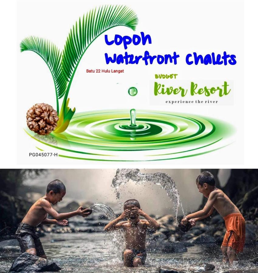 Vila Lopoh Waterfront Budget Chalets Hulu Langat Exteriér fotografie