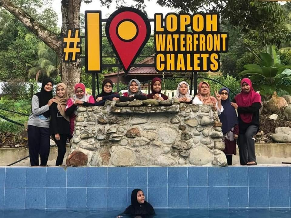 Vila Lopoh Waterfront Budget Chalets Hulu Langat Exteriér fotografie
