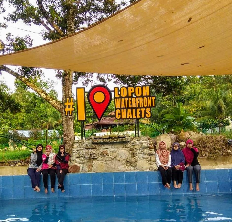 Vila Lopoh Waterfront Budget Chalets Hulu Langat Exteriér fotografie