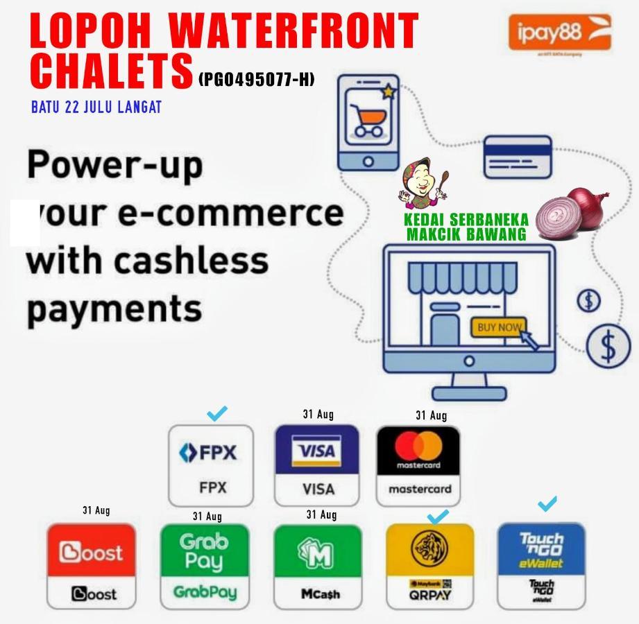 Vila Lopoh Waterfront Budget Chalets Hulu Langat Exteriér fotografie