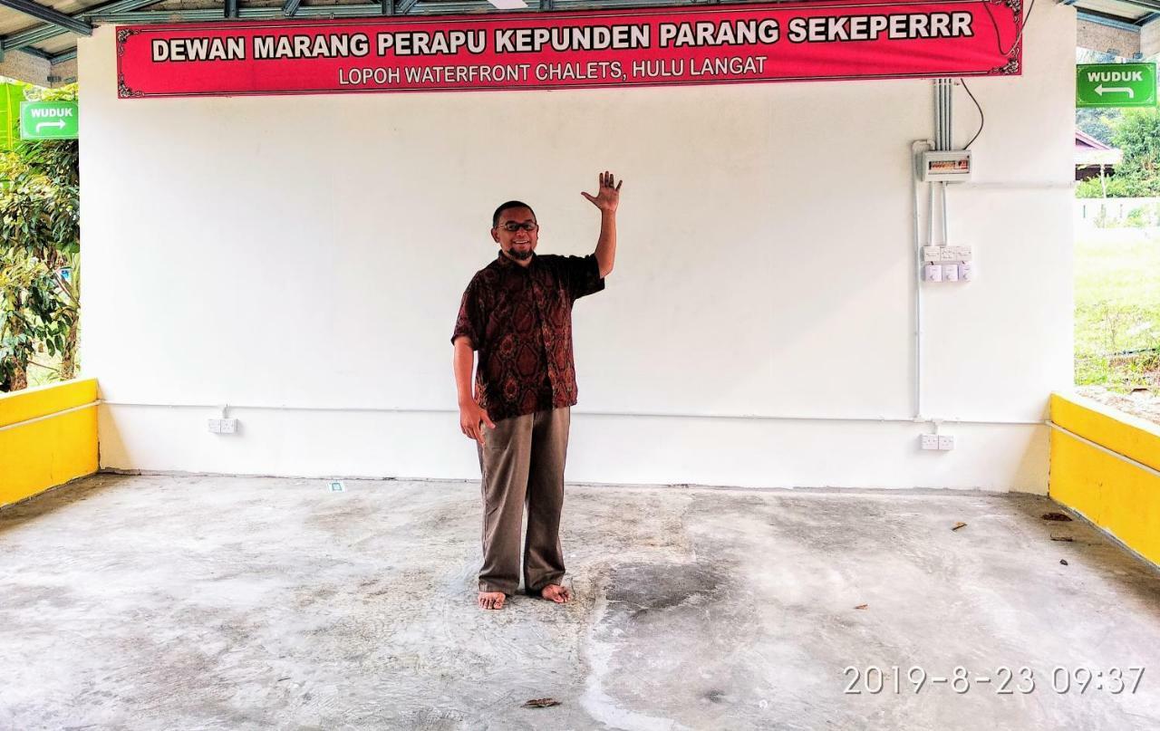 Vila Lopoh Waterfront Budget Chalets Hulu Langat Exteriér fotografie
